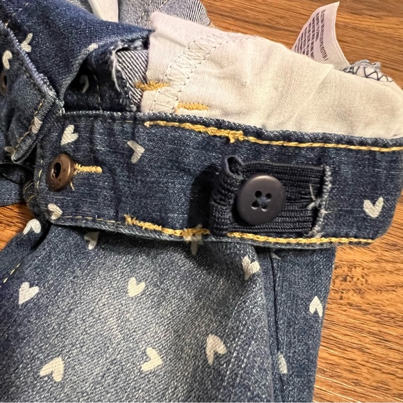 Heart print stretchy skinny jeans - Picture 4 of 5